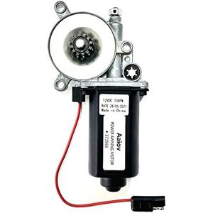 Aaiov 373566 RV Awning Motor Replacement Universal Black Connector Motor Compatible with Solera Power Awnings Motor