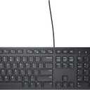 Dell Wired Keyboard and Mouse - KM300C, Black