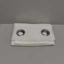 NICETOWN White Sheer Curtains 84 inches Long - Home Decoration Grommet Airy & Lightweight Elegant Window Treatments with Light Filtering for Bedroom/Living Room (2 Panels, W54 x L84)