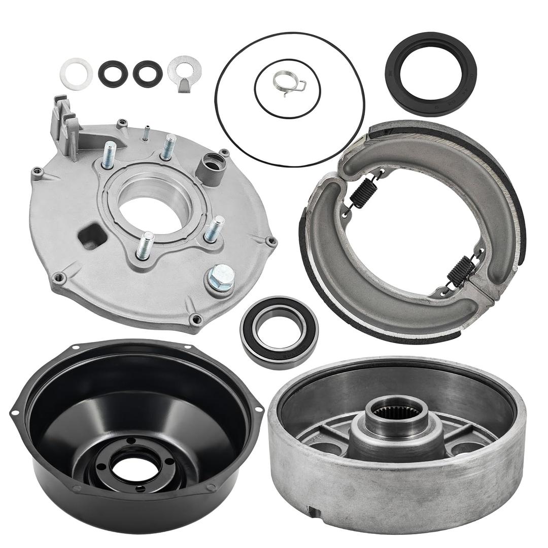40520-HC4-000 Rear Brake Drum Kit Fits for Honda Fourtrax TRX300 1988-2000