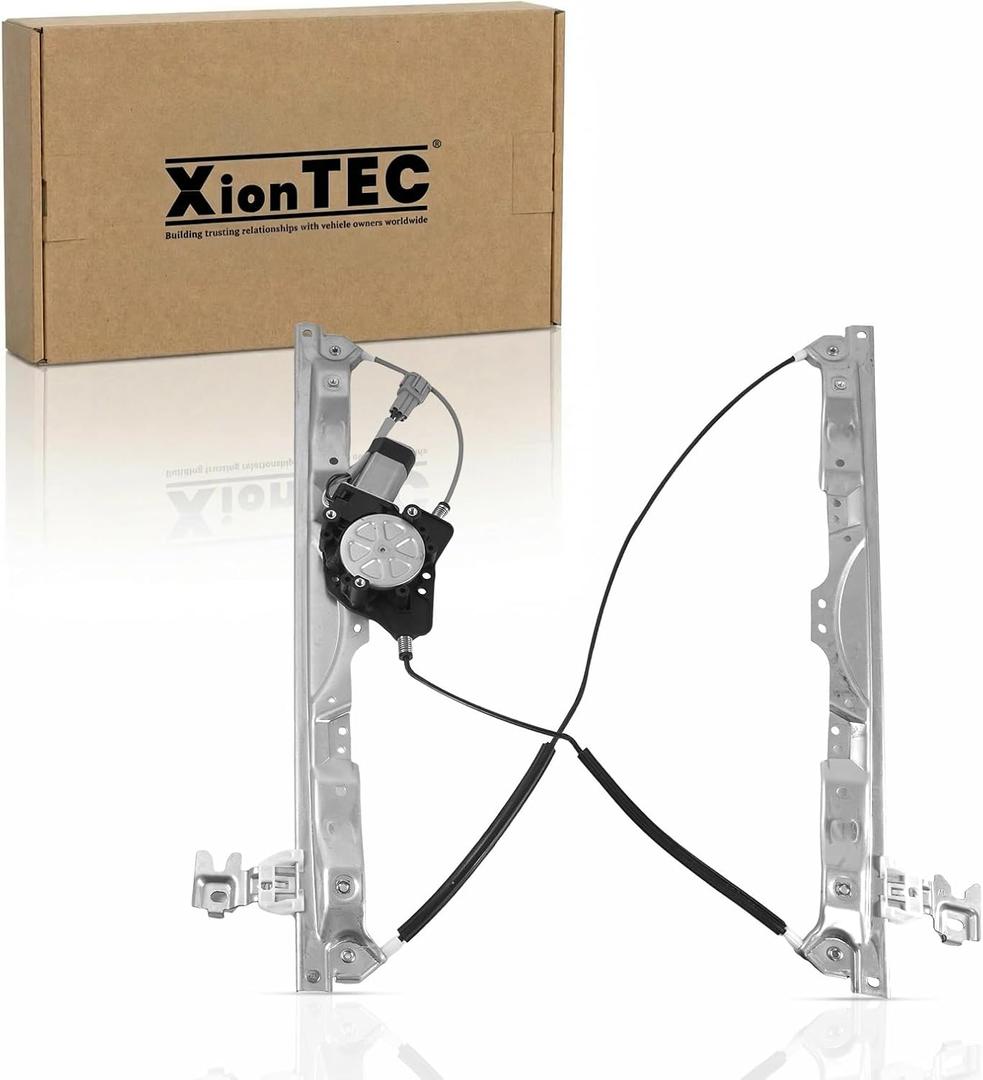 Front Left Driver Side Power Window Regulator with Motor (6-Pin)