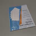 MaxGear 2" x 2" Square Labels, for Inkjet or Laser Printer, Matte White Printable Sticker Labels Sheets, Strong Adhesive, Dries Quickly, Holds Ink Well, 360 Pcs