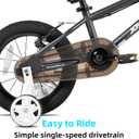 JOYSTAR Lomand Kids Bike 14" Bikes for Boys Girls Ages 3-5 Gray