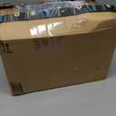 Sunheir Orthopedic Dog Bed for Large Dogs and Extra Large Dogs, XL Waterproof Dog Bed with Removable Washable Cover & AntiSlip Bottom, Crate Bed, Deluxe Plush Pet Bed Mat, LPlus(36"X27"X3"), Grey