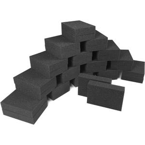 Joewuzun Foam Card Dividers - 11 PCS Multifunction Foam Dividers for Trading Cards Shock Absorbing Foam Block for Sport Playing Game Card Packing Cases and Crafts