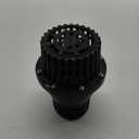 Water Pump Foot Valve Black PVC Low Pressure Flat Check Valve Black 1.5in 2in 2.5in 3in 4in Optional for Fluid Machine Industrial Garden(4in), Various Pumps And Accessories