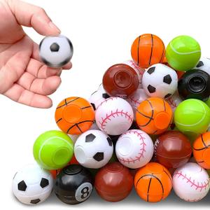 Sports Balls Party Favors for Kids 4-12, 32 Pack Fidget Spinner Return Gifts, Goodie Bag Stuffers, Treasure Box Toys for Classroom Prizes, Easter Christmas