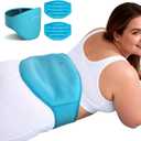 Comfytemp Extra Large Back Ice Pack for Lower Back Pain, Sciatica Relief, Reusable Hot Cold Therapy Wearable Gel Pack Wrap for Injuries, Surgery Recovery, Herniated Disc, FSA Eligible HSA, 2 Gel Packs