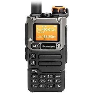 Quansheng UV-K6 UV-K5(8) Walkie Talkie 5W Airband Radio Type C Charge UHF VHF DTMF FM Two Way Radio with NOAA Weather Alarm Function