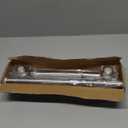 Mcrbeay Shower Curtain Rod, 1" Diameter Heavy Duty Tension Shower Rod, Non Slip Adjustable 28-74 inch No Drill Shower Curtain Rods Spring Tension For Bathroom, Shower Stall, No Rust, Brushed Nickel