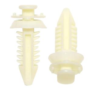 3 x Door Panel Retainer Clips, 50-Pack, Compatible with GM Chevrolet GMC Trucks SUV, White Plastic, 15545202