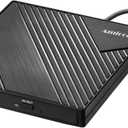 Amicool External DVD Drive USB 3.0 USB C CD Burner CD/ DVD +/ -RW Optical Drive, Slim Portable DVD CD ROM Rewriter Writer Duplicator for Laptop Desktop PC Windows 11/ 10/ 8/ 7 MacBook Mac Linux OS Apple
