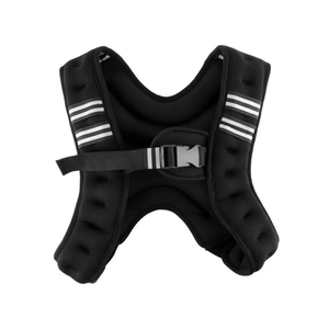 3Kg Running Weight Jacket Training Bearing Vest with Reflective Stripe Sports Fitness Exercise Iron Sand Waistcoat