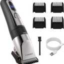 Hair Clippers for Men, Cordless LCD Rechargeable Hair Trimmer Beard Trimmer for Men, Men's Grooming Kit for Hair, Face, Beard, Professional Electric Barber Clippers