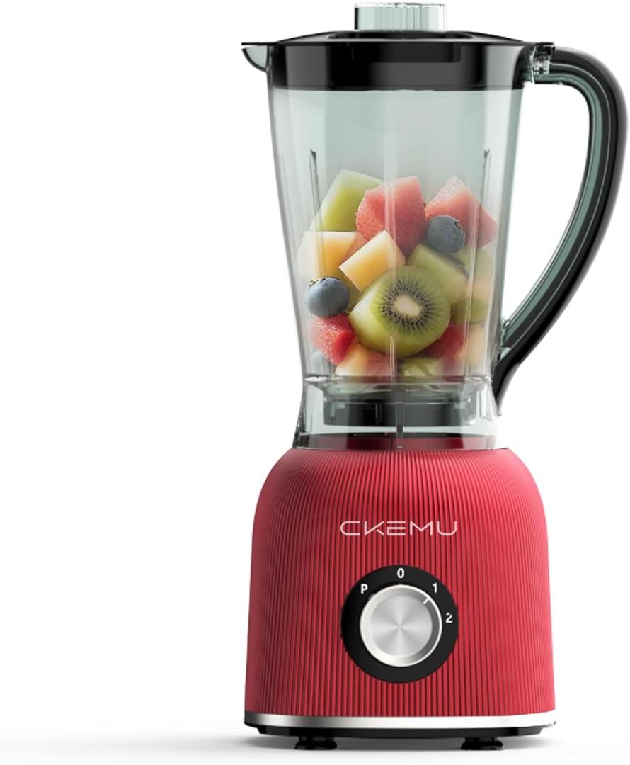 Professional Blender | 8-Cup Big Capacity | Powerful 25,000RPM Motor | Smoothies, Shakes, and Frozen Drinks Blender | BPA-Free & Dishwasher-Safe | Red