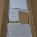 WLIVE 9-Drawer Dresser, Fabric Storage Tower for Bedroom, Hallway, Closet, Tall Chest Organizer Unit for Bedroom with Fabric Bins, Steel Frame, Wood Top, Easy Pull Handle, White