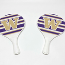 Team Pride Beach Paddle Set. Two Paddles, Two Balls, and Its Own Easy - To - Carry - Bag