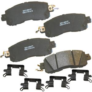 Bendix Premium SBC1650 Ceramic Front Brake Pads for Nissan Altima 2013-2024, LEAF 2011-2012, 2014-2017 (USA Built models)