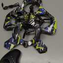 Foam Remote Control Airplane Drone for Kids Ages 8-12, Remote Control Jet with Lights, 360 Flips, Auto Hover, Headless Mode, One-Key Take Off & Landing, Outdoor Flying Toy Gift for Boys