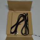 Smolink Right Angle USB C Cable, C to C Cable Fast Charging 100W 2-Pack 6FT, Flat Nylon Braided Type C Port 90 Degree USB C Cable for iPhone 16/15 Series MacBook Galaxy S24/S23/S22, iPad Pro, Black