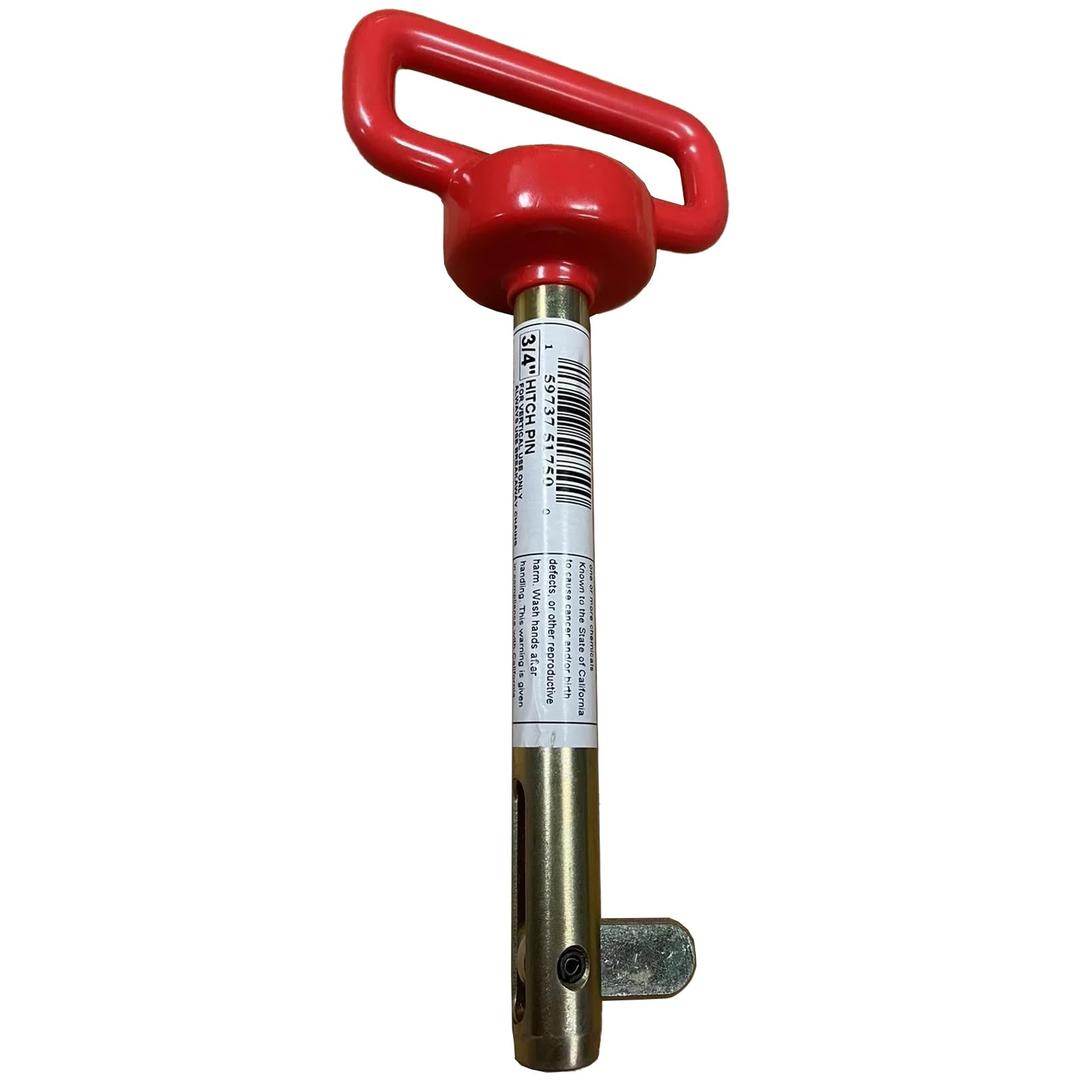 ThinLine Lockdown Hitch Pin | String Durable Easy Mount C40 Steel Self-Locking Vertical Hitch Pin with Gravity Locking, 1"