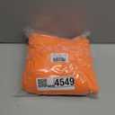 Table Covers for 6 Foot Tables, Orange Washable and Wrinkle Resistant Stretch Tablecloths Rectangle 6ft for Events, Wedding, Banquets, Parties (72" x 30" (Rectangular))