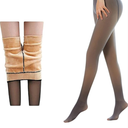 Warm Translucent Fleece Lined Tights for Women
M/L