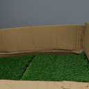 Windyun 72 Pack Artificial Grass Turf Interlocking Deck Tiles 12" x 12" Thick Synthetic Square Fake Interlocking Turf Self Draining Grass Tiles for Patio Indoor Outdoor Floor Decoration Dogs Pee Pad