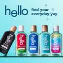 Hello Clean Mint Alcohol Free Mouthwash with Aloe Vera, 17.6 Fl Oz, Antigingivitis Gum Mouthwash with Farm Grown Mint, Fluoride Free, No Alcohol for Zero Burning, Vegan, Minty Oral Rinse, 3 Pack