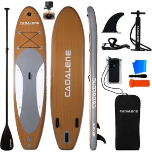 Inflatable Stand Up Paddle Board with SUP Accessories, Anti-Slip EVA Deck, Family-Friendly SUP Boards for Adults & Youth of All Skill Levels, Versatile Yoga Paddle Board