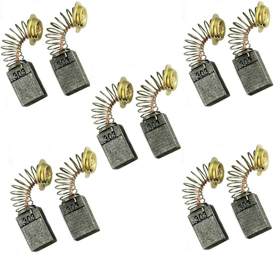 Corolado Spare Parts, 5Pairs Carbon Brush Replacement for Makita 5704R 9227Cb Ga5020 Da4030 Cb303 Power Tool Carbon Brushes Accessories