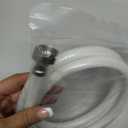 MEASUREMAN 4ft Heavy-Duty RV Drinking Water Hose - Kink-Resistant with Diamond-Hatch Reinforcement, 5/8-Inch Inner Diameter - Lead, BPA & Phthalate-Free for Camper, Marine & Potable Water