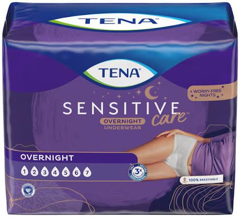 Tena Sensitive Care Overnight Underwear