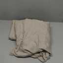 Natural Linen Curtains 84 Inch Long for Living Room 2 Panels -Thick Textured, Light Filtering, Rod Pocket & Back TAB, 52W x 84L