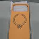 TORRAS Ostand Q3 Silicone for iPhone 17 Pro Max Case, Fit for MagSafe, 360 Spin Ring Stand, Liquid Silicone Cozy Vibrant Grip, Camera Control, Protective Case for iPhone 17 Pro Max, Pastel Orange