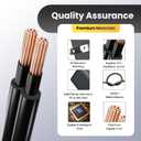 UL Listed 12V 2A 10ft Long Power Supply Adapter, 24W 1.5A 1A 0.8A 0.5A AC/DC Switching Adapter for LED Strip Lights, Keyboard, BT Speaker, Router, Monitor, Webcam, Makeup Mirror, DVR, NVR, CCTV Camera