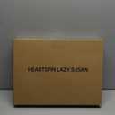 LAMU Lazy Susan Organizer Turntable 15.67''x11.7'' for Refrigerator Organizers and Storage, Fridge Organizer, Condiment Organizer for Kitchen, Table Top, Cabinet, Pantry, Countertop, 2 Pack