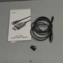 acer USB C to HDMI Cable for Home Office 6.6FT (4K@60Hz), Thunderbolt 4/3 Compatible, High-Speed Type C to HDMI 2.0 Braided Cord for MacBook, iPhone 17/16 Pro/Max, iMac, iPad Pro, Galaxy S25, Surface