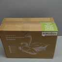 Feathers Down Throw Pillow Inserts 28x28, Set of 2, 100% Organic Cotton Shell, Soft Decorative Euro Pillow Insert for Living Room Sofa, Couch, or Bed (White)