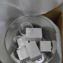 Halloween Glass Hurricane Candle Holder with Candles and Tea Light Clear Cylinder Pillar Candle Holder for Halloween Table Centerpiece Decorations (13 Candles, Single Style)