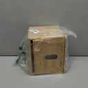 Disposable Face Towel Holder Bamboo Storage Box with 60 XL Towels, Cotton Balls Holders, Facial Towels Container Box with Drawer, Towel XL Organizer for Bathroom, Makeup Remover Dry Wipes Washcloths