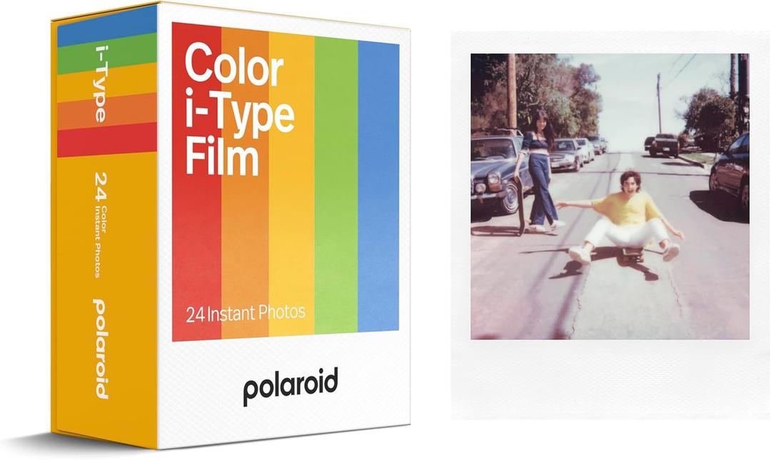 Polaroid Color i-Type Film - Triple Pack, 24 Photos (6272), Instant Photo