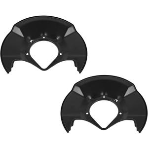 cciyu 45255-6NA-A00,45255-SNA-A00 Brake Dust Shields Front Left & Right Fit for Honda for Civic 2006-2011, Black Brake Backing Plates 2PCS