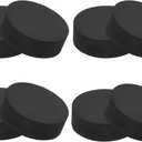 PATIKIL Non Slip Furniture Pads 1-1/4" (32mm x 10mm), 8Pcs Round Rubber Feet Anti-Scratch Rubber Furniture Grippers for Hardwood Floor Electronics Bed Drawers DIY, Black