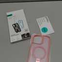 ESR for iPhone 16 Pro Max Case with Kickstand, Military-Grade Shockproof Protection, Magnetic Fully Adjustable Flickstand Phone Case, Compatible with MagSafe Accessories, Boost Series, Frosted Pink