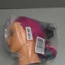 Training Head 26"28" Mannequin Head Hair Styling Manikin Cosmetology Doll Head Synthetic Fiber Hair Hairdressing Training Model Free Clamp (1711W0320)