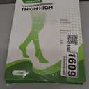 Thigh High Compression Stockings for Women and Men, 20-30 mmHg Medical Compression Socks, Closed Toe, Dot Top, Graduated Support Hoses for Leg Fatigue, Varicose Veins, Swelling, Size: 2X-Large