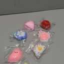 8 Pcs Taba Squishies Pack - Squishy Pack Include (2 Strawberry, 2 Cat Paws,2 Banana,1 Hamster,1 Chick),Squishy Fidget Toys Set,Gifts for Kids, Party Favors - Cute Taba Handmade Stress Toys