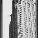 MCS Trendsetter 13.5x40 Poster Frame Black High-Gloss, Vertical & Horizontal Wall Hanging Large Picture Frame for Photos, Posters & Art Prints (1-Pack)