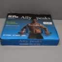 Ally Peaks Pull Up Bar for Doorway | Thickened Steel Max Limit 440 lbs Upper Body Fitness Workout Bar| Multi-Grip Strength for Doorway | Indoor Chin-Up Bar Fitness Trainer for Home Gym Portable (silver1)